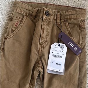 Brand new Zara khaki pants!